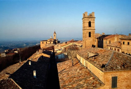 Veduta del borgo