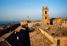 Veduta del borgo