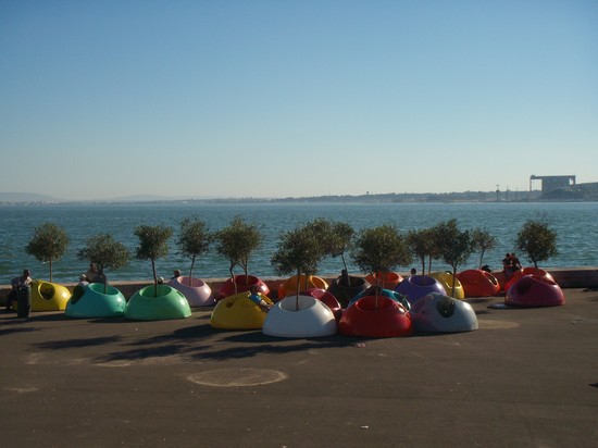 le comode panchine...