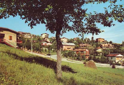 Veduta parziale del centro abitato