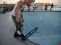 skateboarder a Bondi Beach