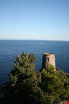 praiano burgruine des asciolaturms