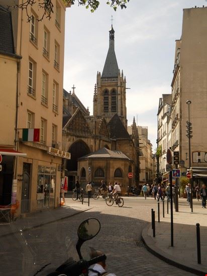 Saint-Germain scorcio di parigi  