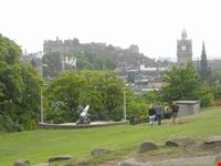 il castello da Calton Hill