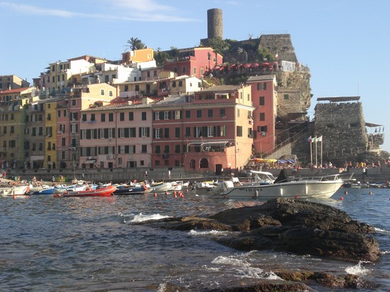 Panoramica con il castello