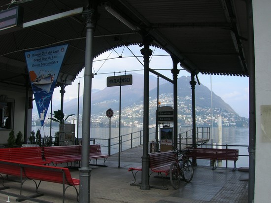 Lugano, imbarcadero Paradiso