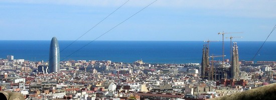 Barcellona, panorama dal Parc Guell
