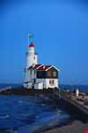 amsterdam lighthouse on marken