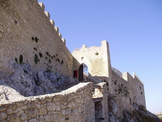 Castello Chiaramontano Entrata del castello  