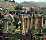 Veduta panoramica di Baalbek Veduta panoramica di Baalbek