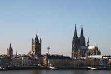 Veduta dell'Altstadt a Colonia