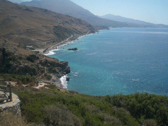 Scalinata per Preveli