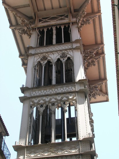 Lisbona - Elevador de Santa Justa