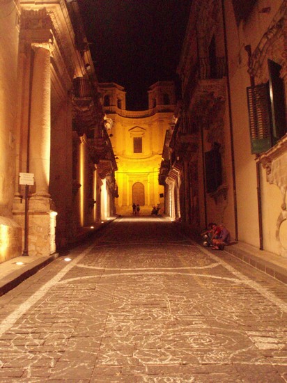 Via Nicolaci a Noto