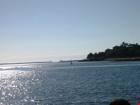 Tago al tramonto