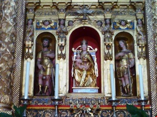 Santuario Madonna della Ceriola - dettaglio altare