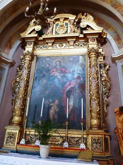 Santuario Madonna della Ceriola altare laterale  