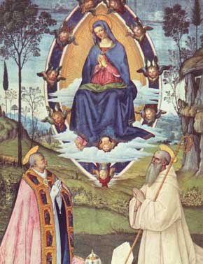 La Madonna in gloria (Pinturicchio)
