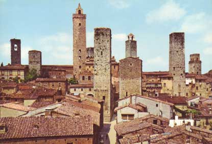Torri viste dall'antico Palazzo Caciotti