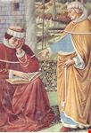 S. Agostino legge le Epistole di S. Paolo (Gozzoli 1465)