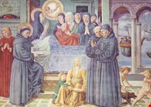 Morte di S. Monica (Gozzoli 1465)
