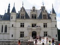 Facciata del Castello di Chenonceau