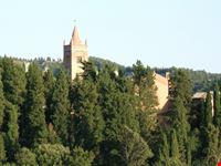 l'abbazia di Monte Oliveto Maggiore