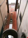 la torre di accesso al paese vecchio