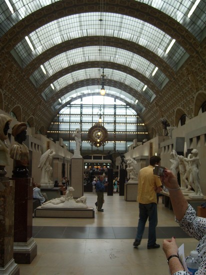 Interno del museo d'Orsay