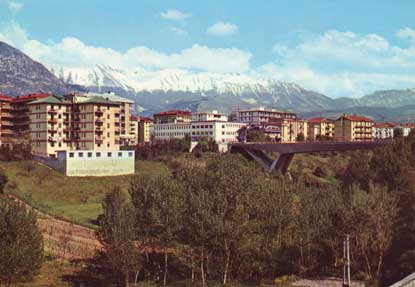 Ponte Giuseppe Capogrossi, zona Cappuccini