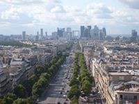 Champs Elisee dall'Arco di Trionfo