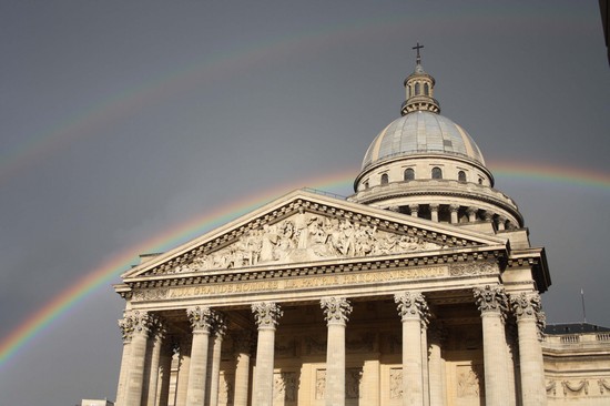 Arcobaleno sul Pantheon