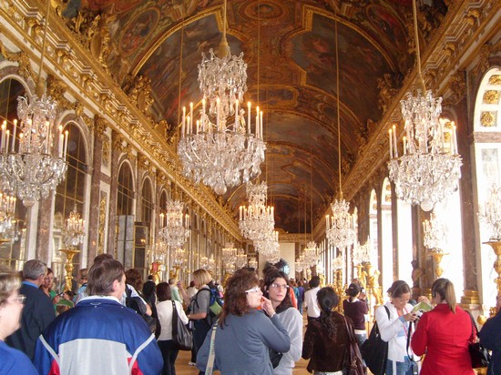 Reggia di Versailles:salone degli specchi