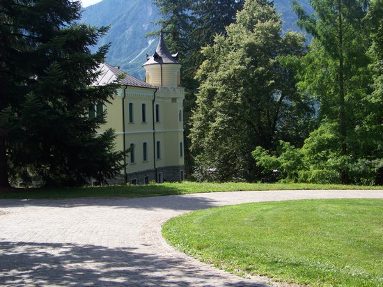 villa interna al parco