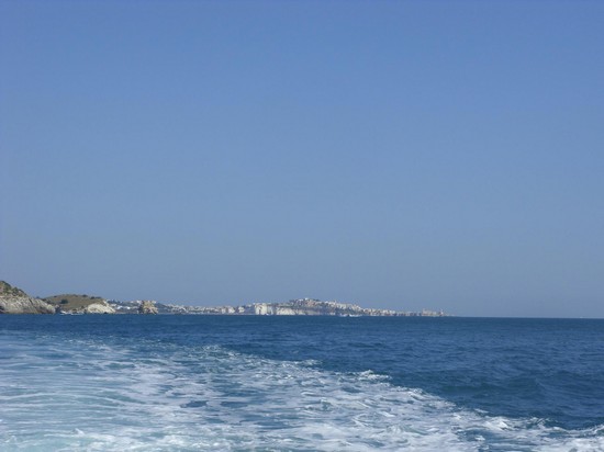 Vieste vista dal mare