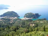 Paleokastritsa vista dall'alto