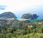 paleokastritsa vista dall alto corfu paleokastritsa vista dall alto corfu