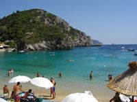 La spiaggia di Paleokastritsa 2