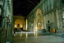 rimini interno del tempio malatestiano