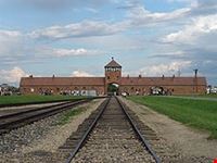 cracow birkenau entrace