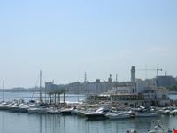 Bari, panorama sul porto