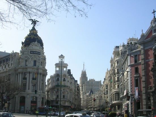 Calle Gran Via  Madrid  