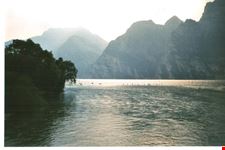 Il Lago di Garda dopo un temporale