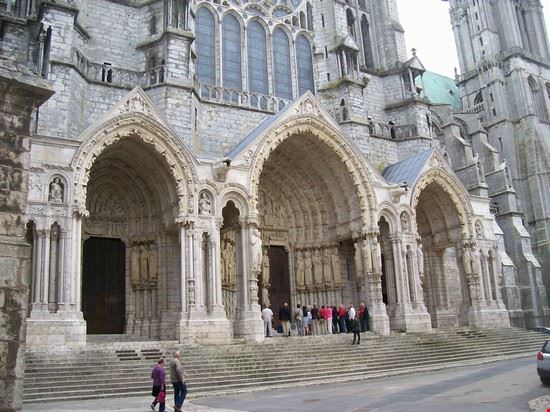 Chartres Uno dei portali  