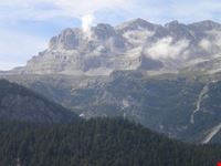 Vista delle Dolomiti di Brenta dal Lago di Tovel