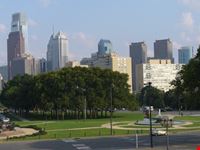 Philadelphia:vista dal Museum of Art