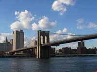 Vista del ponte di Brooklyn