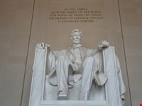 La Statua di Lincoln al memorial