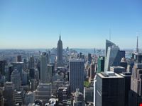 Top of the Rock,vista verso lower Manhattan