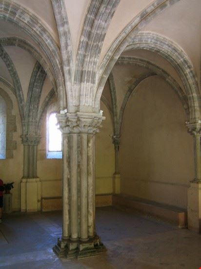  particolare della sala del capitolo  